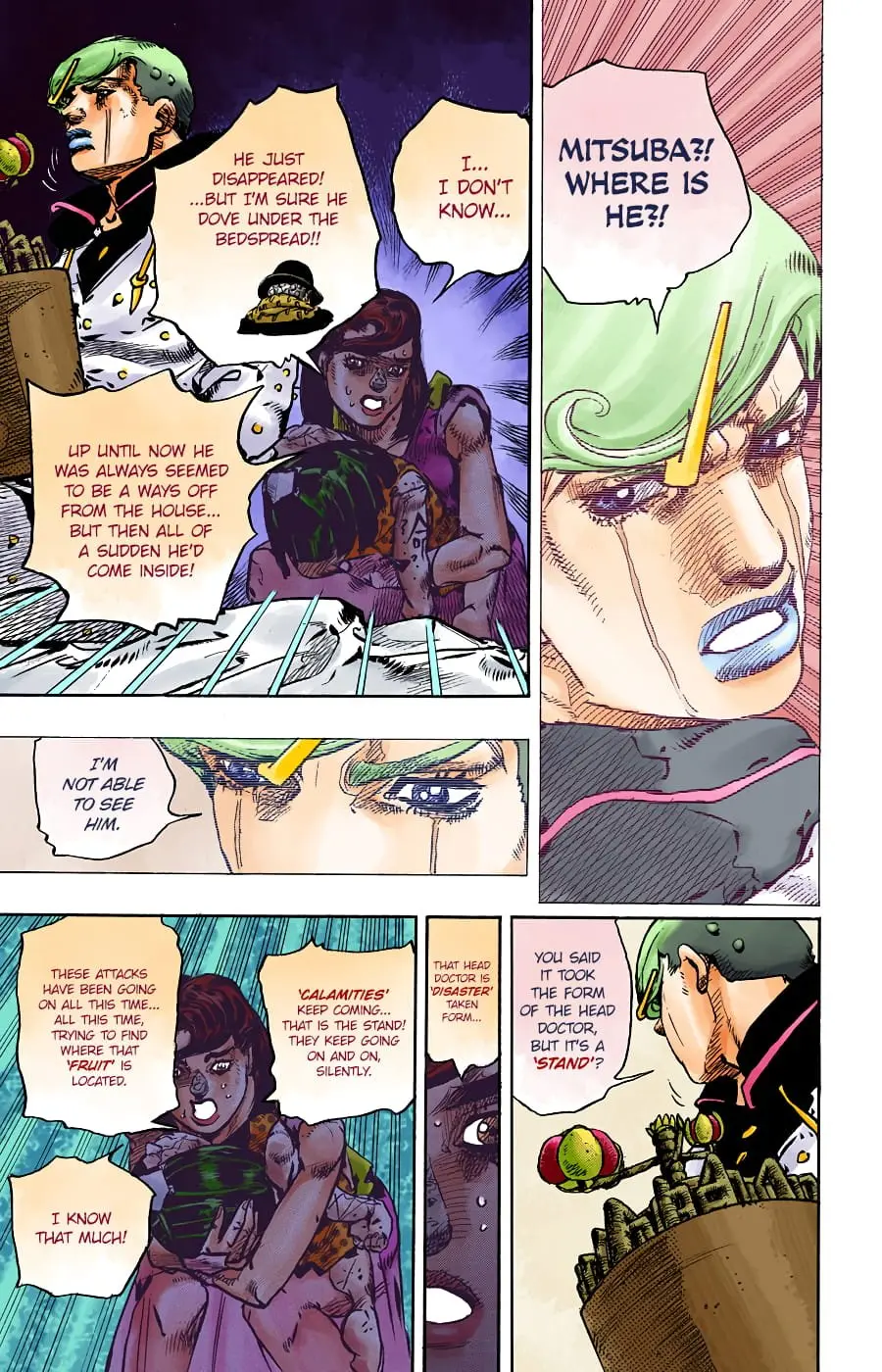 JoJo's Bizarre Adventure, Part 8: JoJolion Colored Manga, chapter 97, page 6