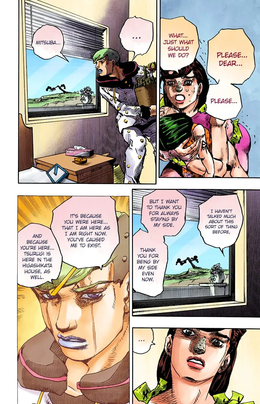 JoJo's Bizarre Adventure, Part 8: JoJolion Colored Manga, chapter 97, page 9