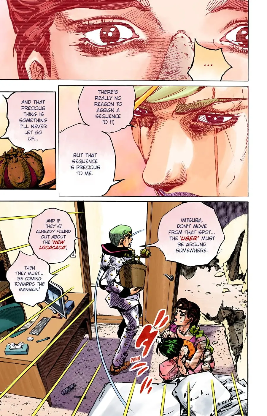 JoJo's Bizarre Adventure, Part 8: JoJolion Colored Manga, chapter 97, page 10