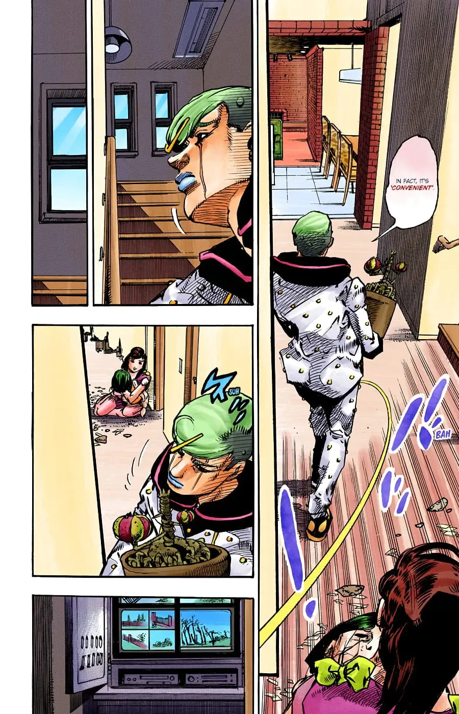 JoJo's Bizarre Adventure, Part 8: JoJolion Colored Manga, chapter 97, page 11