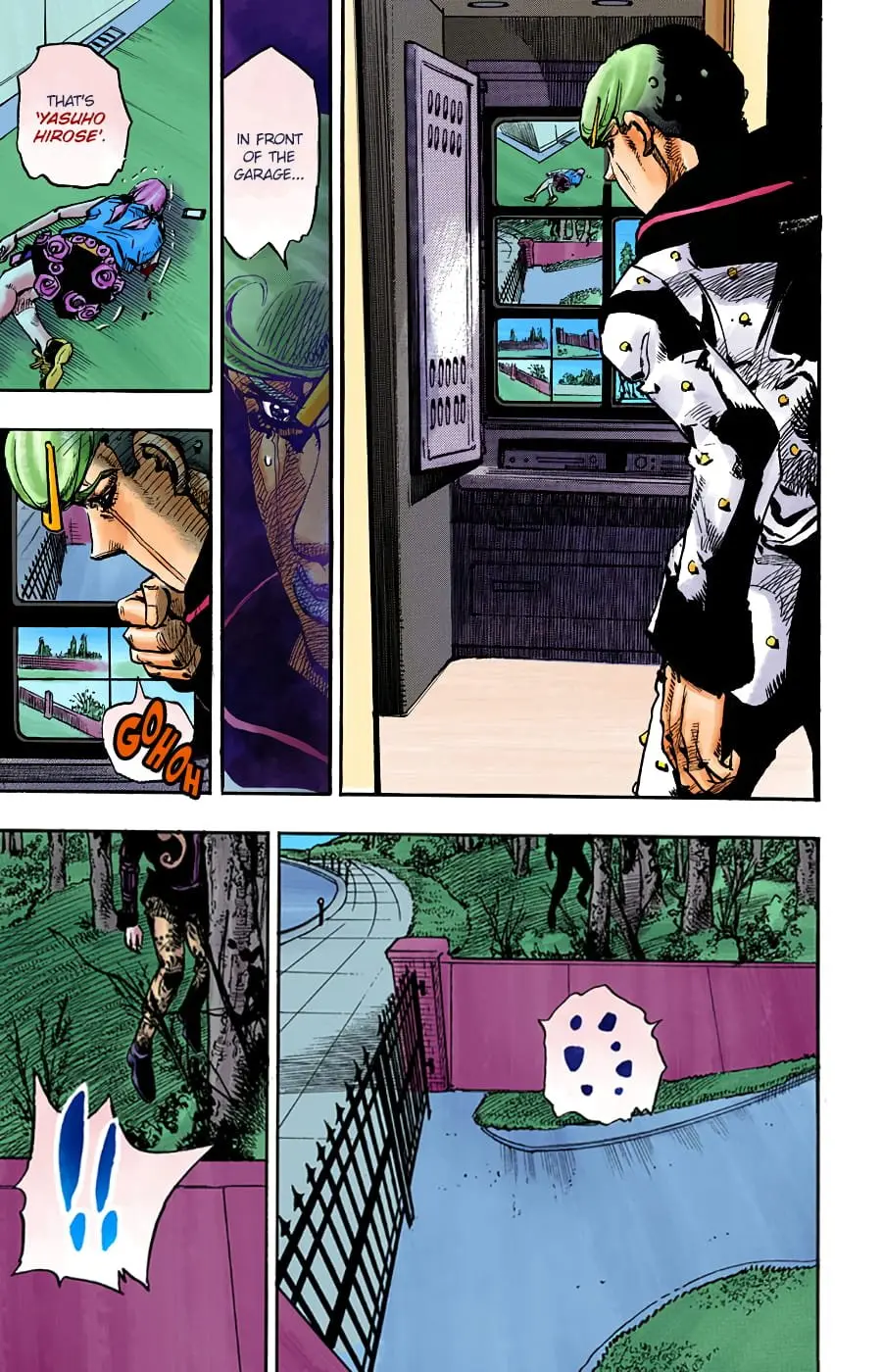 JoJo's Bizarre Adventure, Part 8: JoJolion Colored Manga, chapter 97, page 12