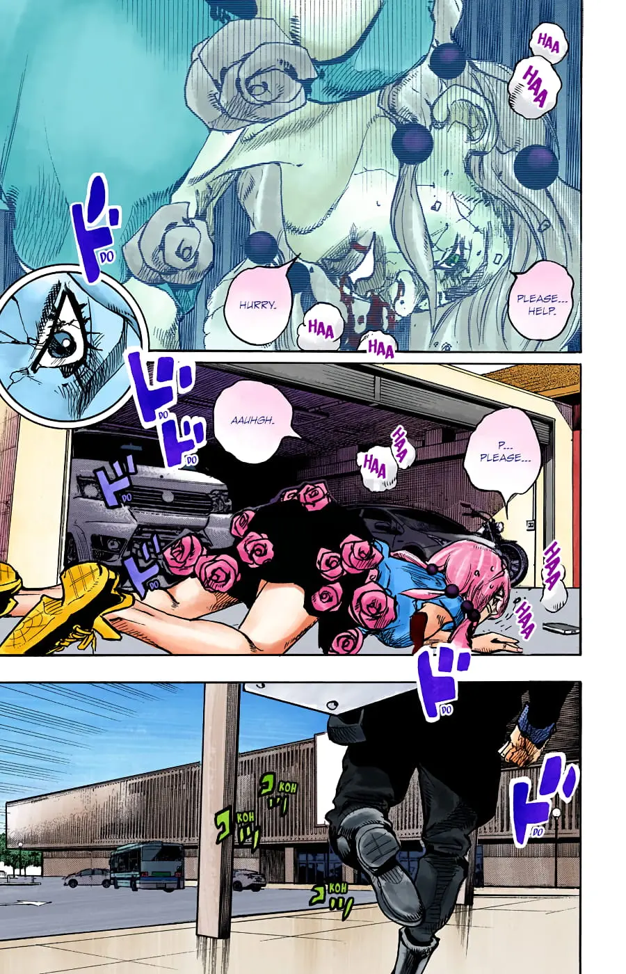JoJo's Bizarre Adventure, Part 8: JoJolion Colored Manga, chapter 97, page 21