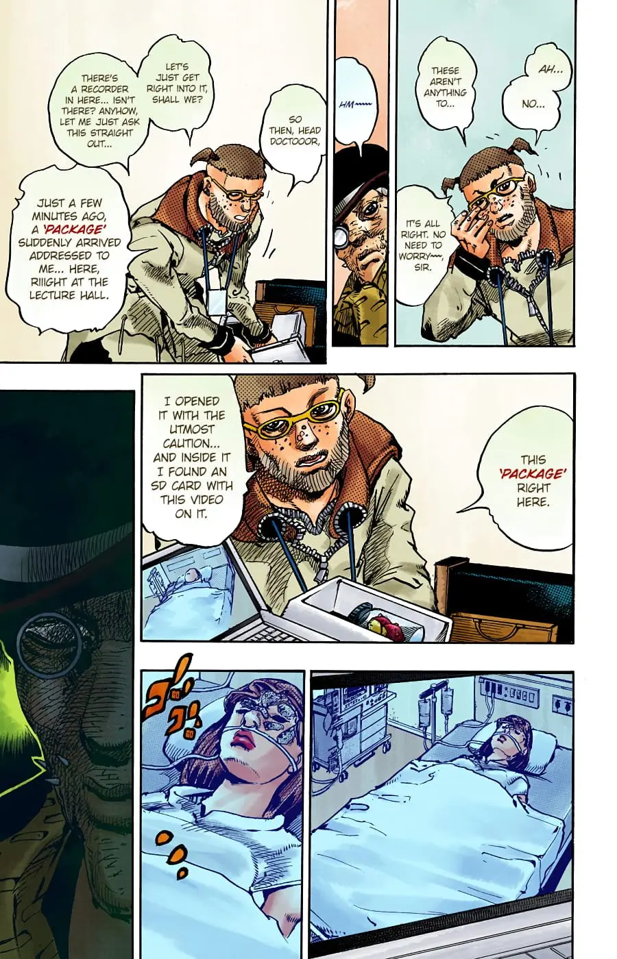 JoJo's Bizarre Adventure, Part 8: JoJolion Colored Manga, chapter 97, page 27