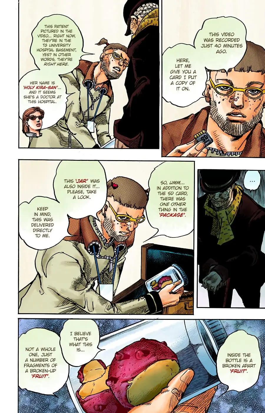JoJo's Bizarre Adventure, Part 8: JoJolion Colored Manga, chapter 97, page 28