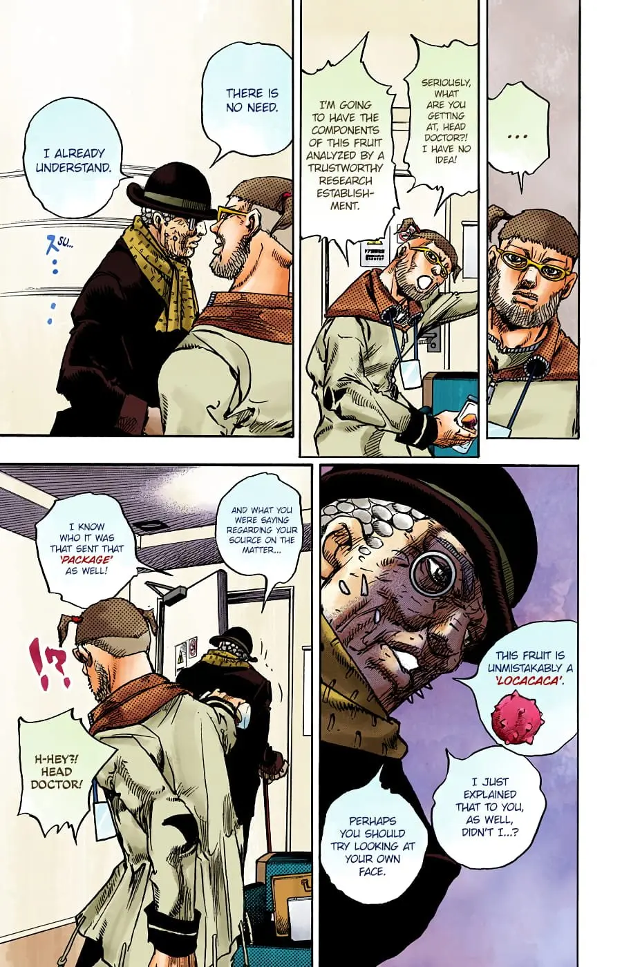 JoJo's Bizarre Adventure, Part 8: JoJolion Colored Manga, chapter 97, page 33