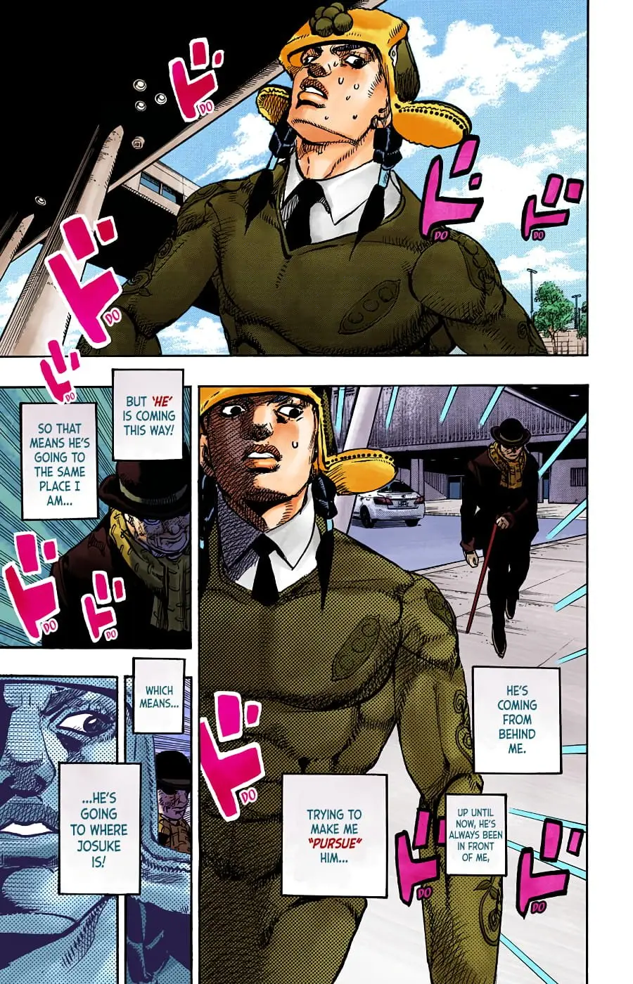 JoJo's Bizarre Adventure, Part 8: JoJolion Colored Manga, chapter 97, page 38