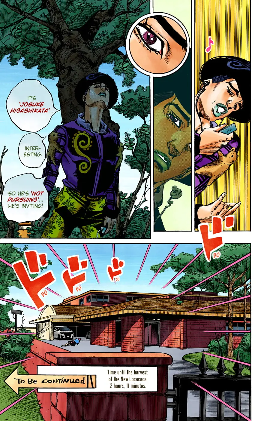JoJo's Bizarre Adventure, Part 8: JoJolion Colored Manga, chapter 97, page 40