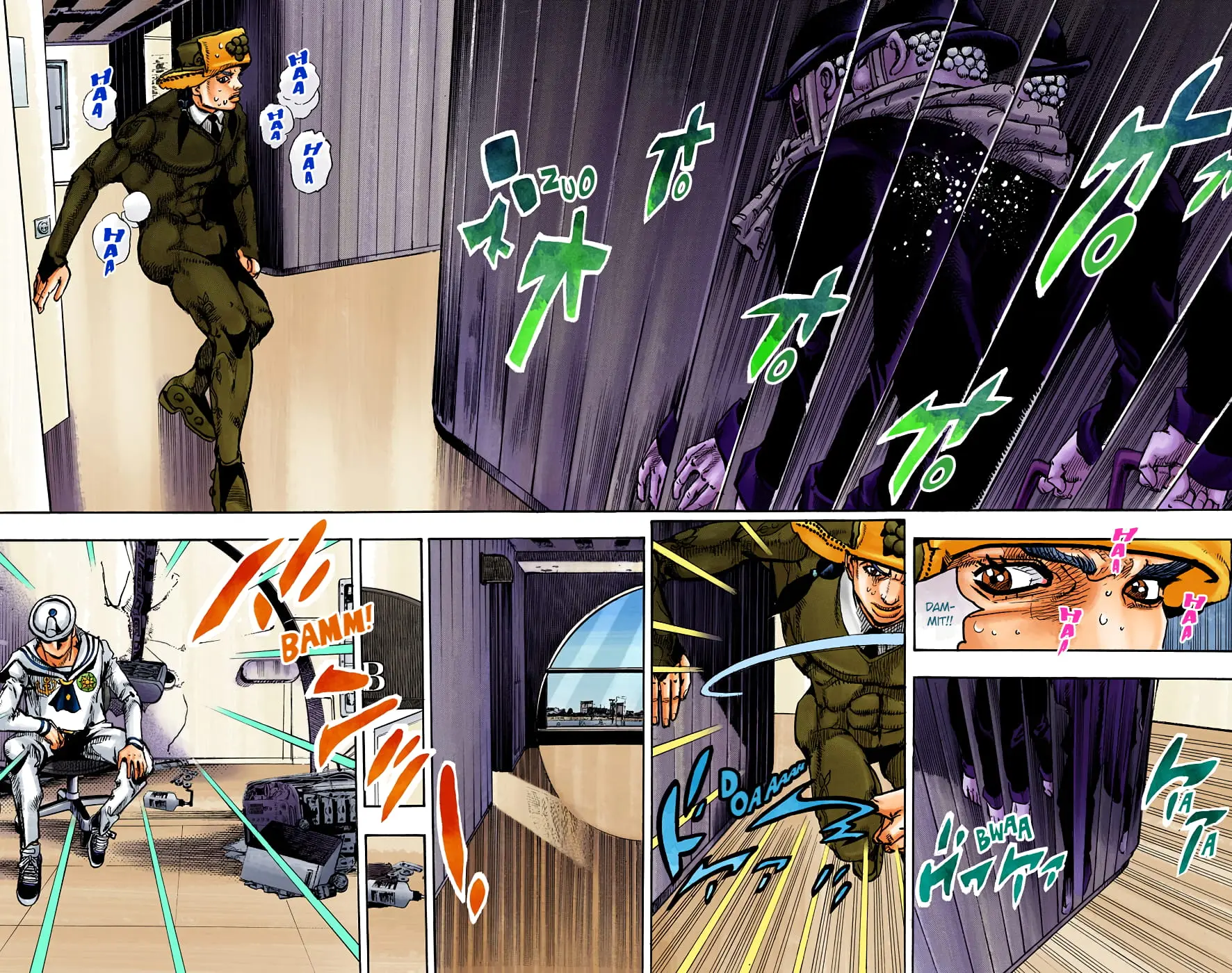 JoJo's Bizarre Adventure, Part 8: JoJolion Colored Manga, chapter 98, page 7