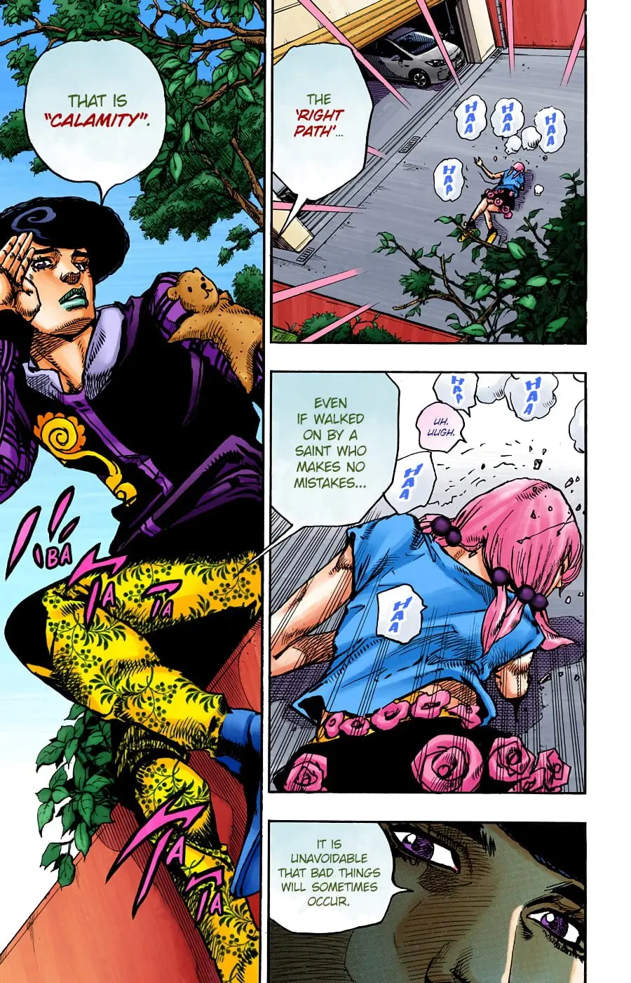 JoJo's Bizarre Adventure, Part 8: JoJolion Colored Manga, chapter 98, page 9