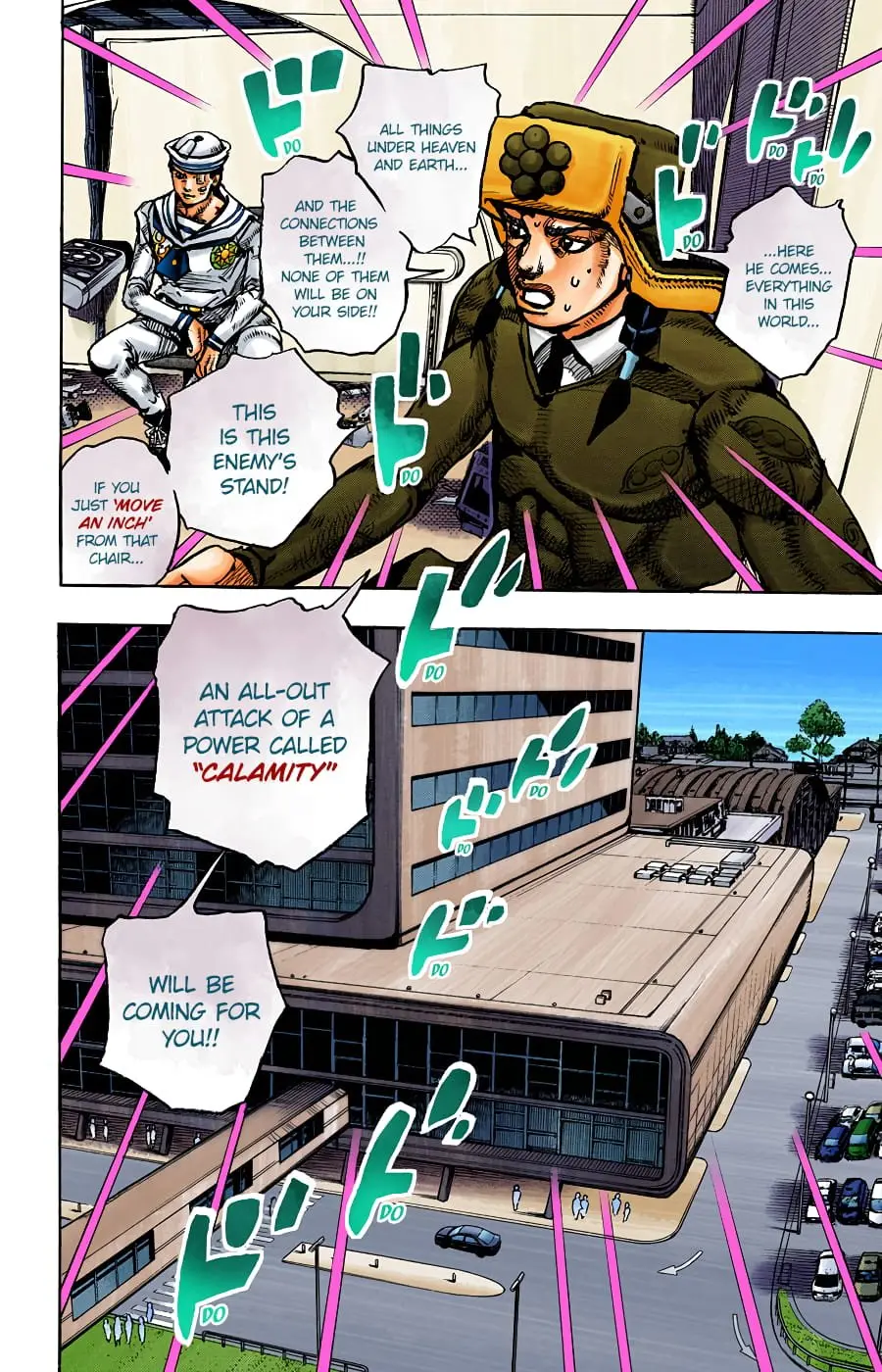 JoJo's Bizarre Adventure, Part 8: JoJolion Colored Manga, chapter 98, page 14