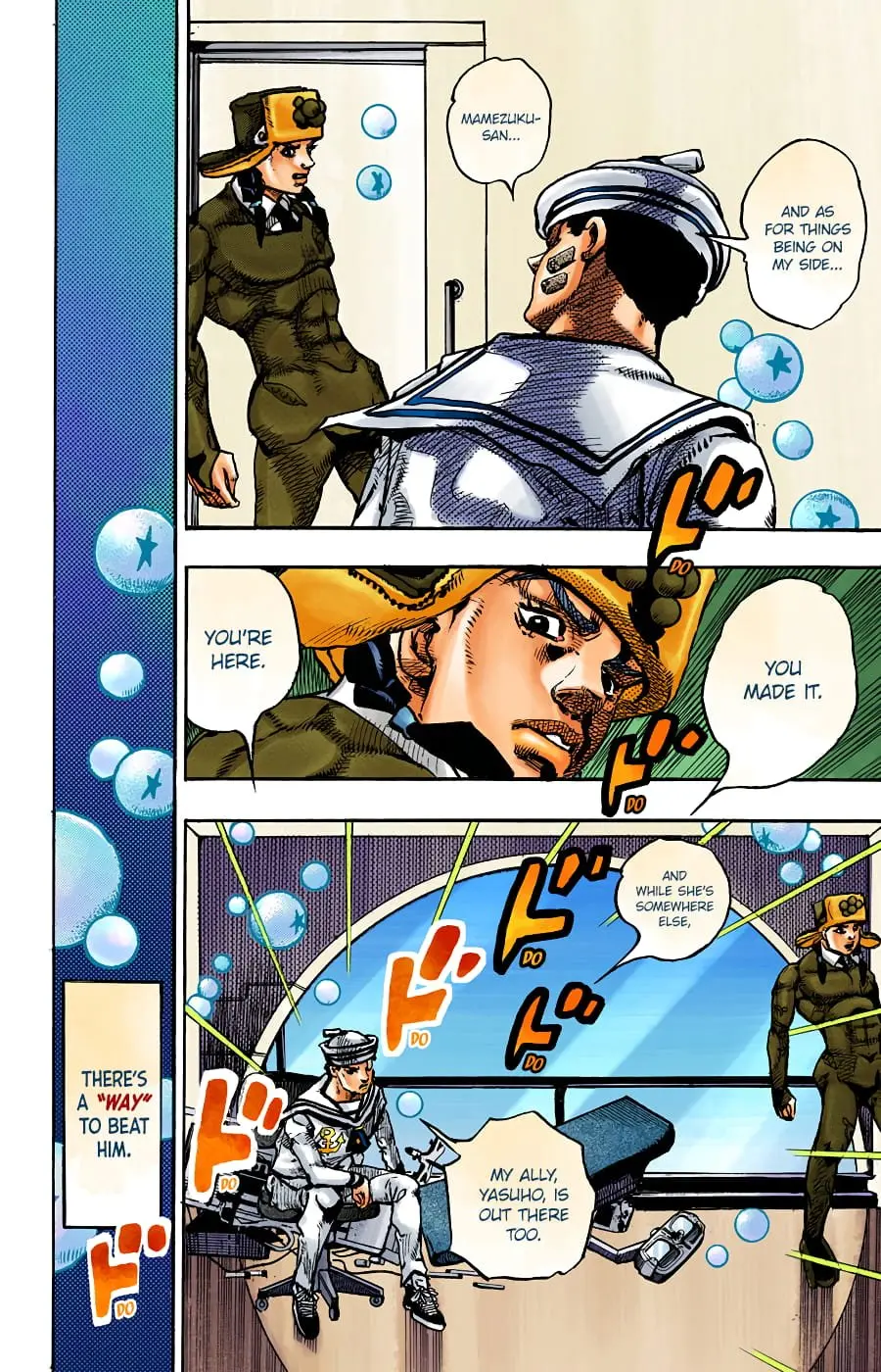 JoJo's Bizarre Adventure, Part 8: JoJolion Colored Manga, chapter 98, page 16