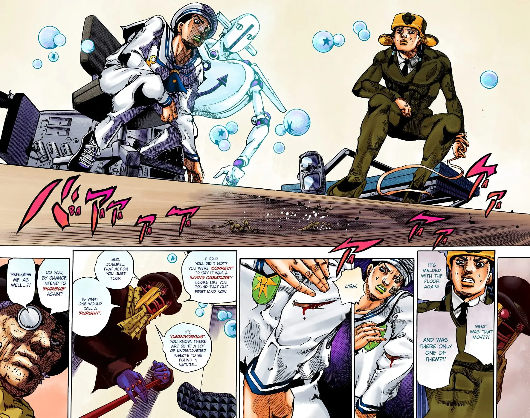 JoJo's Bizarre Adventure, Part 8: JoJolion Colored Manga, chapter 98, page 34