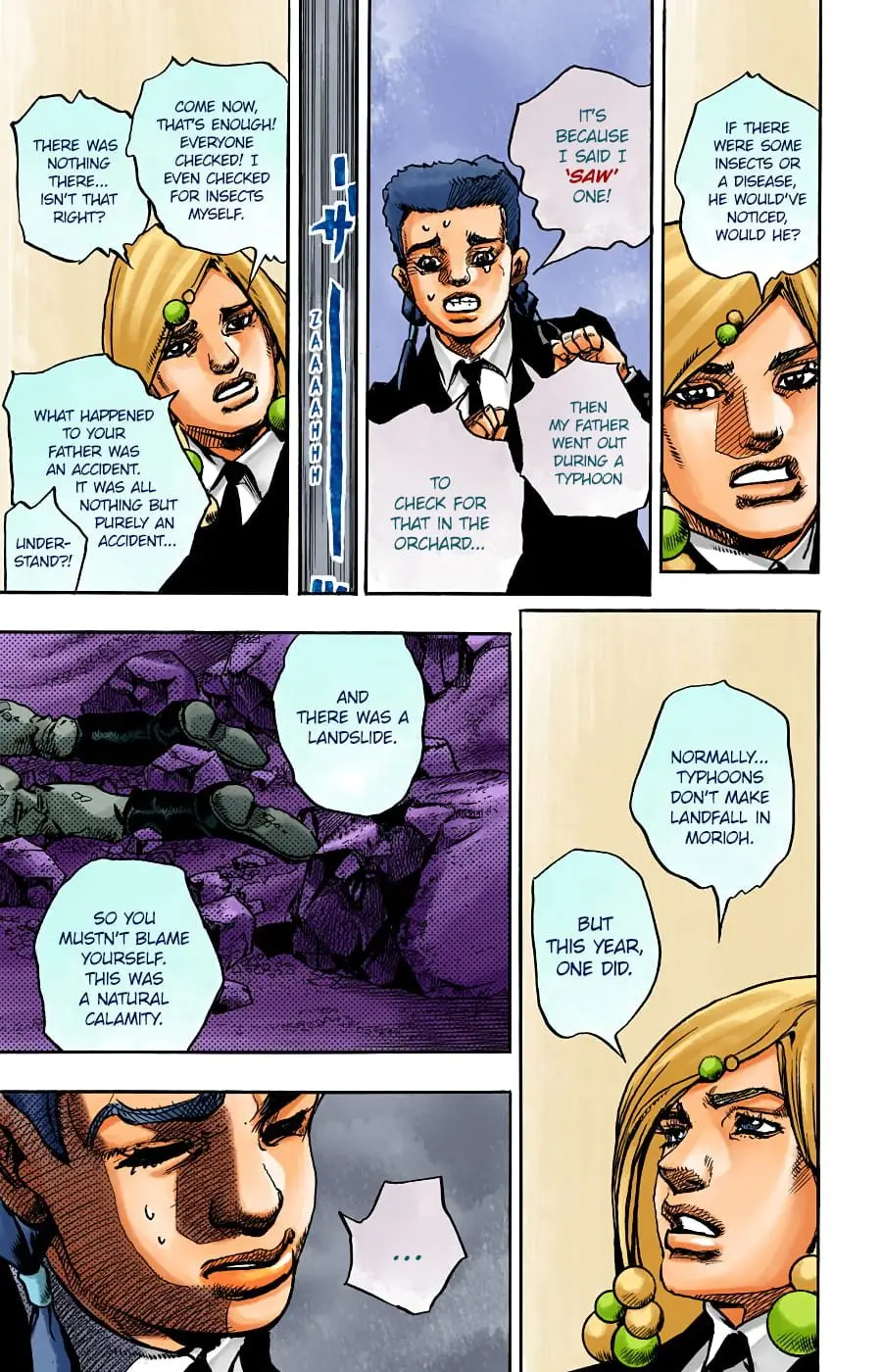 JoJo's Bizarre Adventure, Part 8: JoJolion Colored Manga, chapter 99, page 25