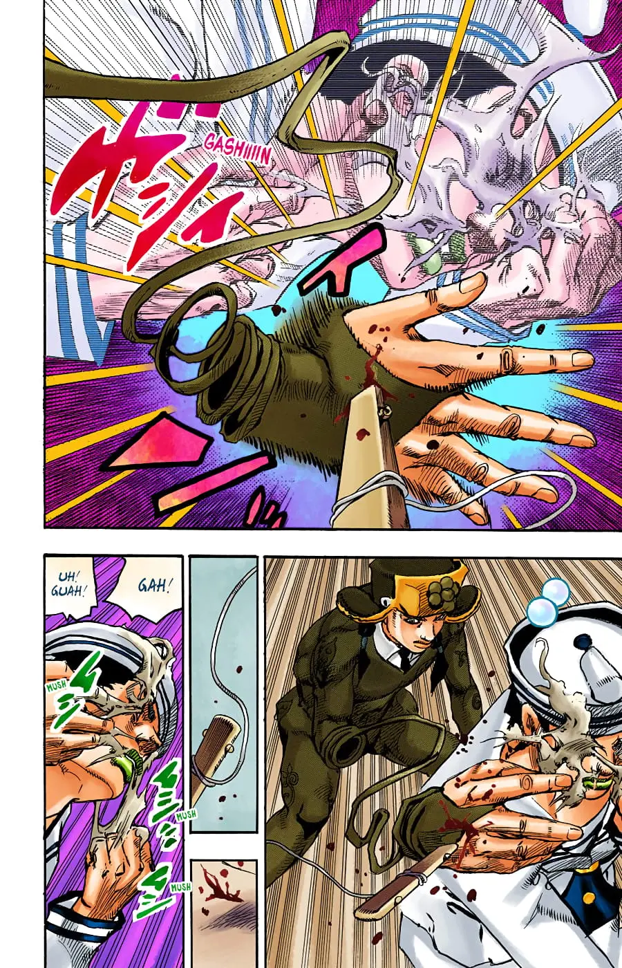 JoJo's Bizarre Adventure, Part 8: JoJolion Colored Manga, chapter 99, page 36