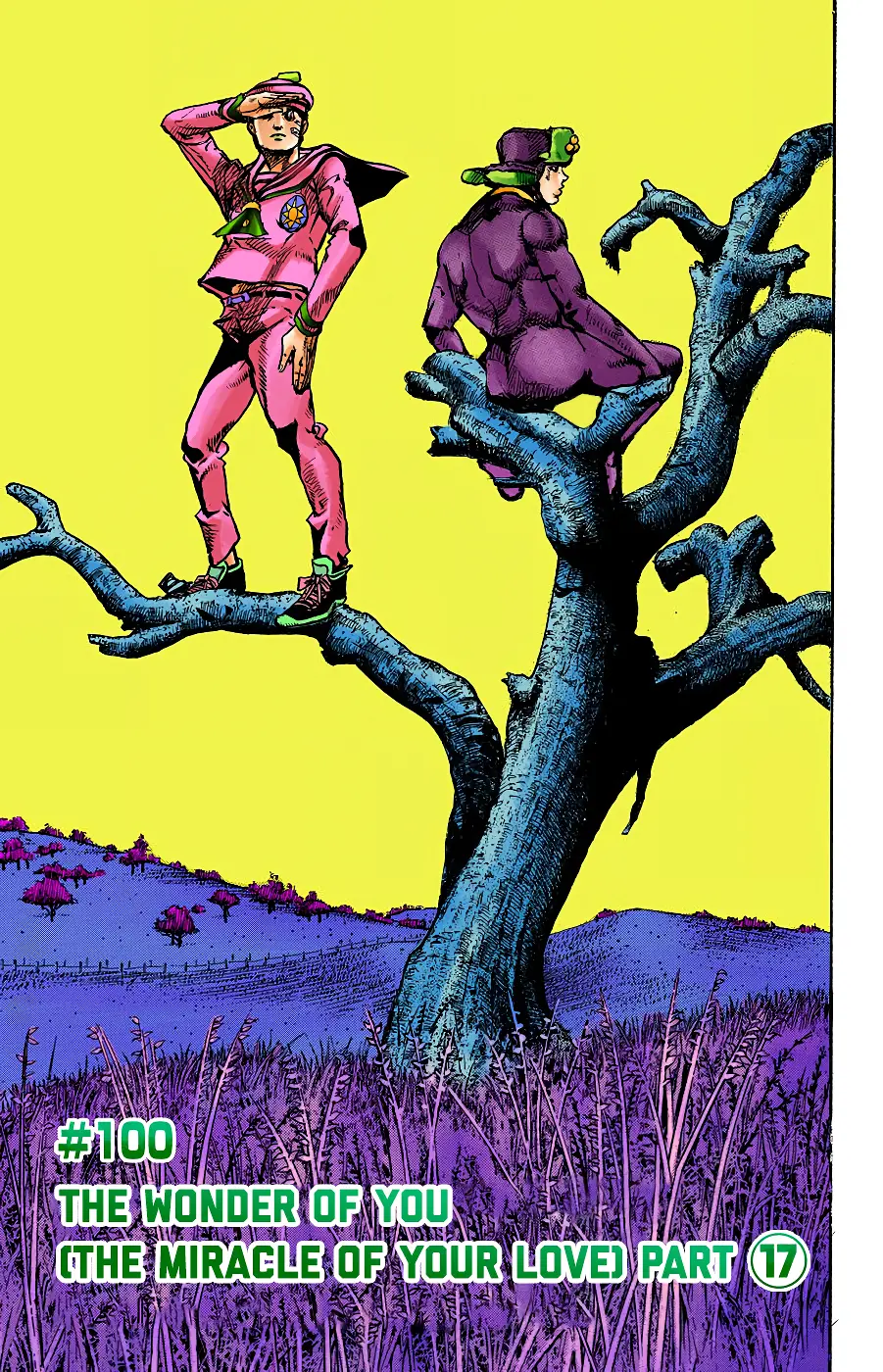 JoJo's Bizarre Adventure, Part 8: JoJolion Colored Manga, chapter 100, page 1