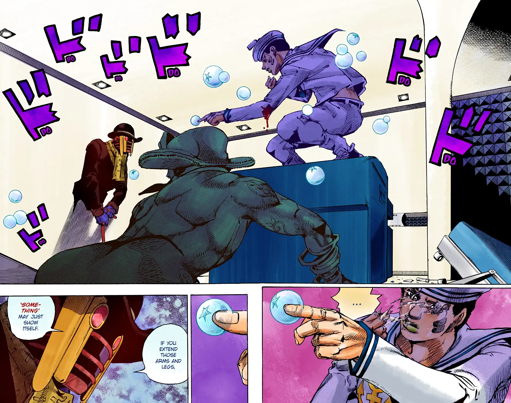 JoJo's Bizarre Adventure, Part 8: JoJolion Colored Manga, chapter 100, page 3