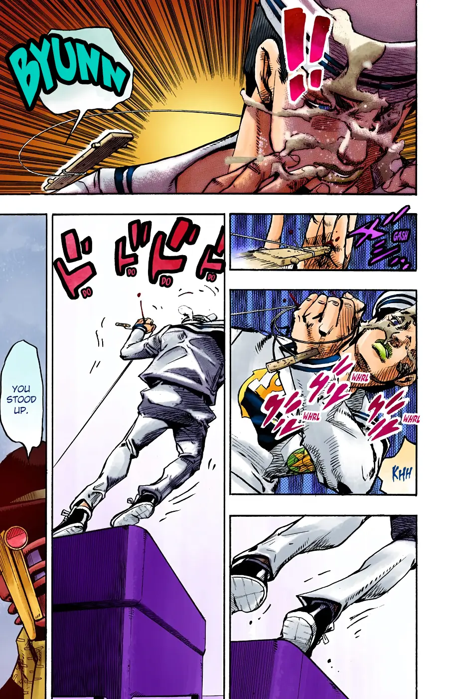 JoJo's Bizarre Adventure, Part 8: JoJolion Colored Manga, chapter 100, page 8