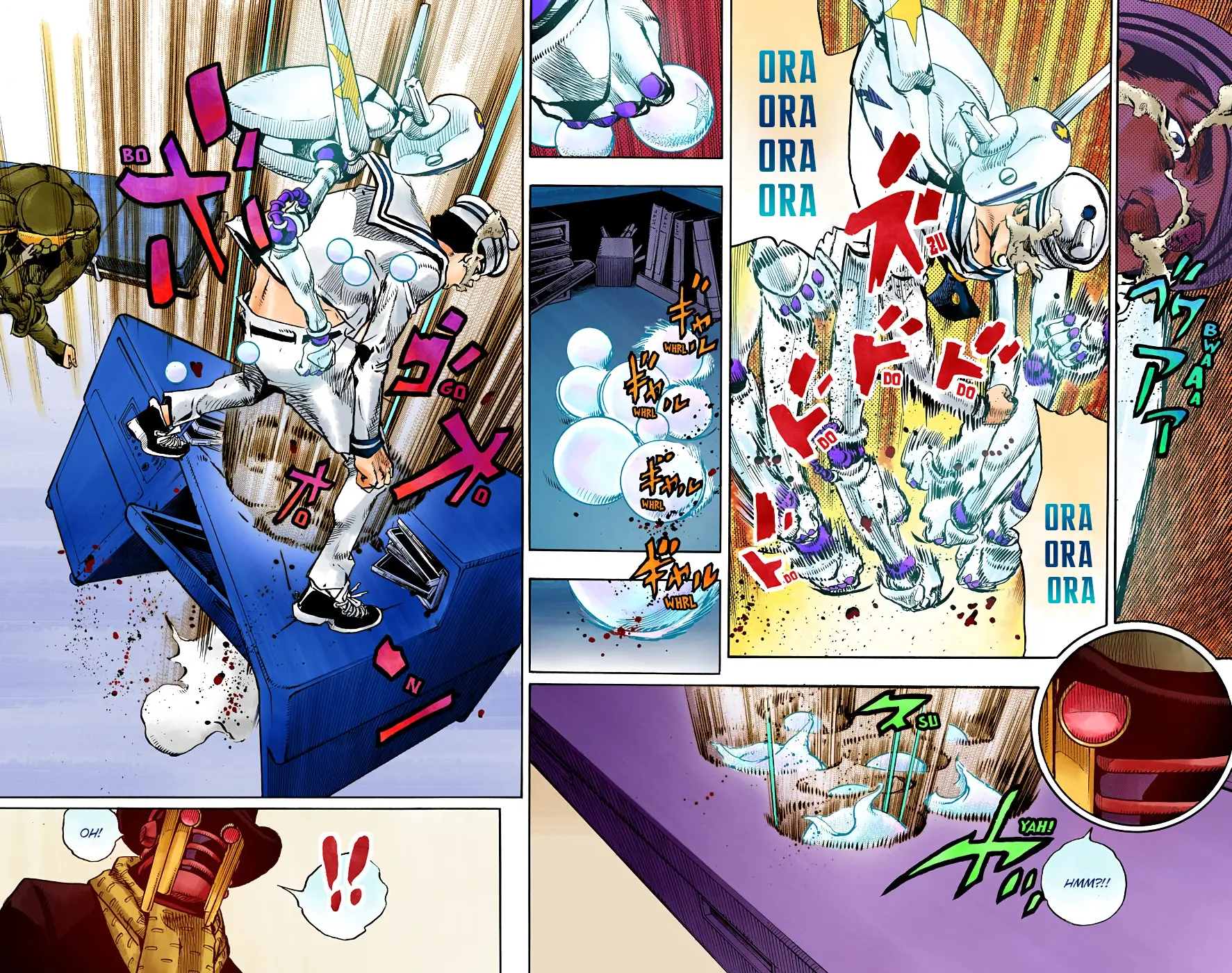 JoJo's Bizarre Adventure, Part 8: JoJolion Colored Manga, chapter 100, page 9