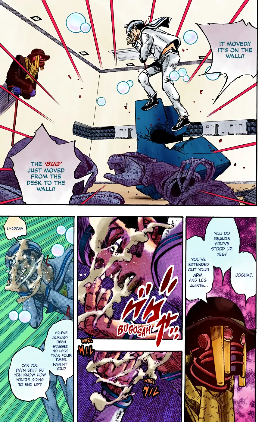 JoJo's Bizarre Adventure, Part 8: JoJolion Colored Manga, chapter 100, page 11