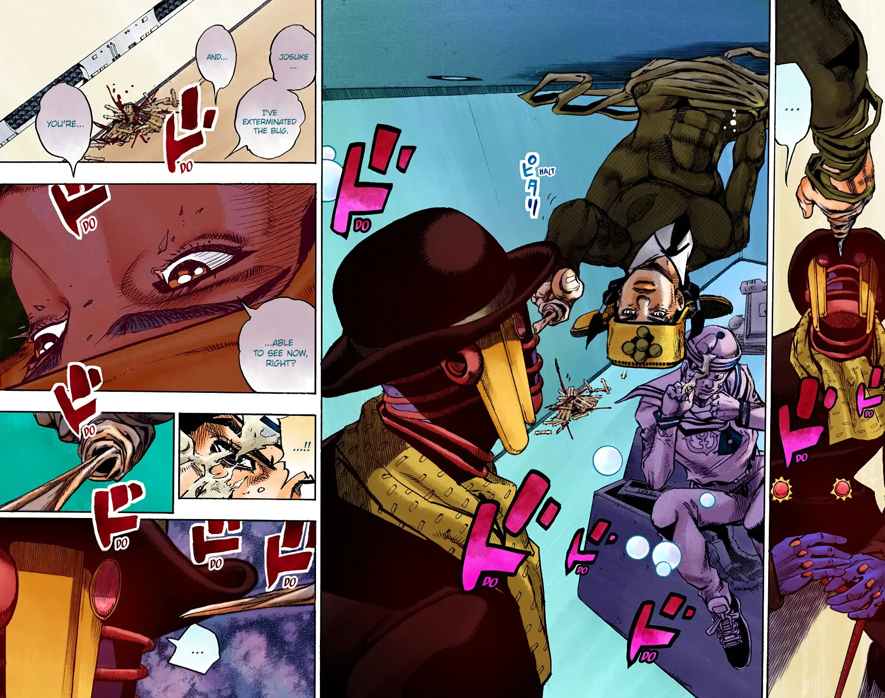 JoJo's Bizarre Adventure, Part 8: JoJolion Colored Manga, chapter 100, page 16