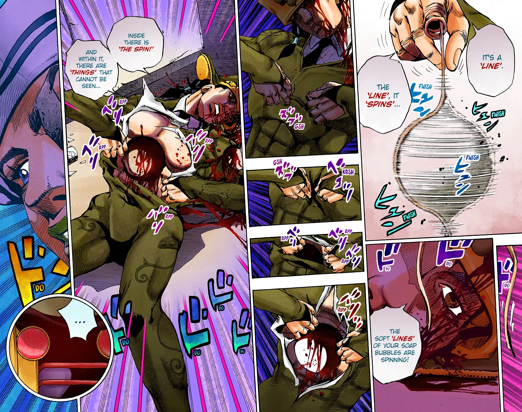 JoJo's Bizarre Adventure, Part 8: JoJolion Colored Manga, chapter 100, page 33