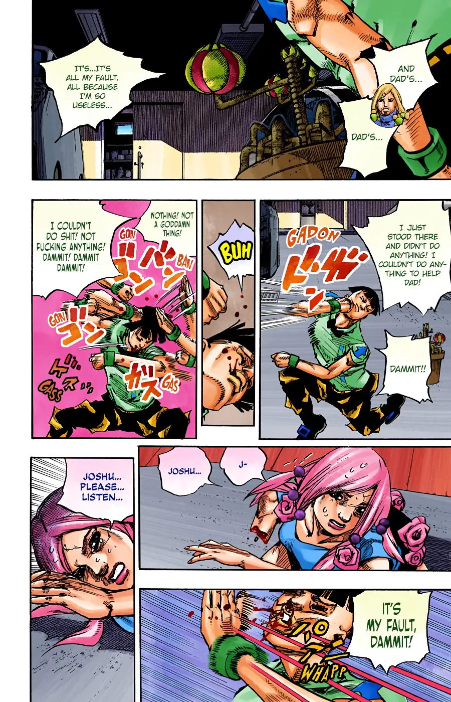 JoJo's Bizarre Adventure, Part 8: JoJolion Colored Manga, chapter 101, page 8