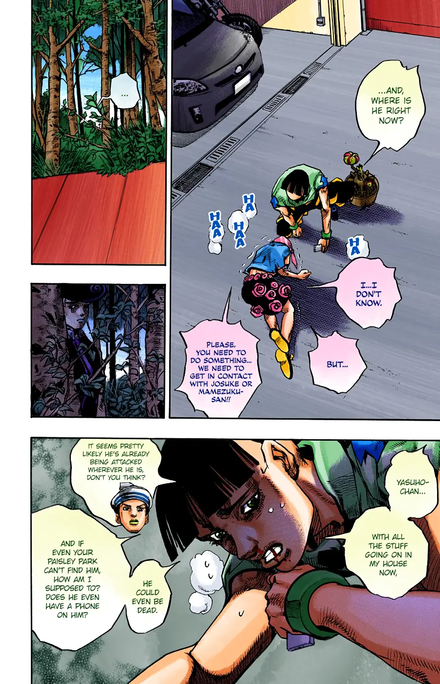 JoJo's Bizarre Adventure, Part 8: JoJolion Colored Manga, chapter 101, page 10