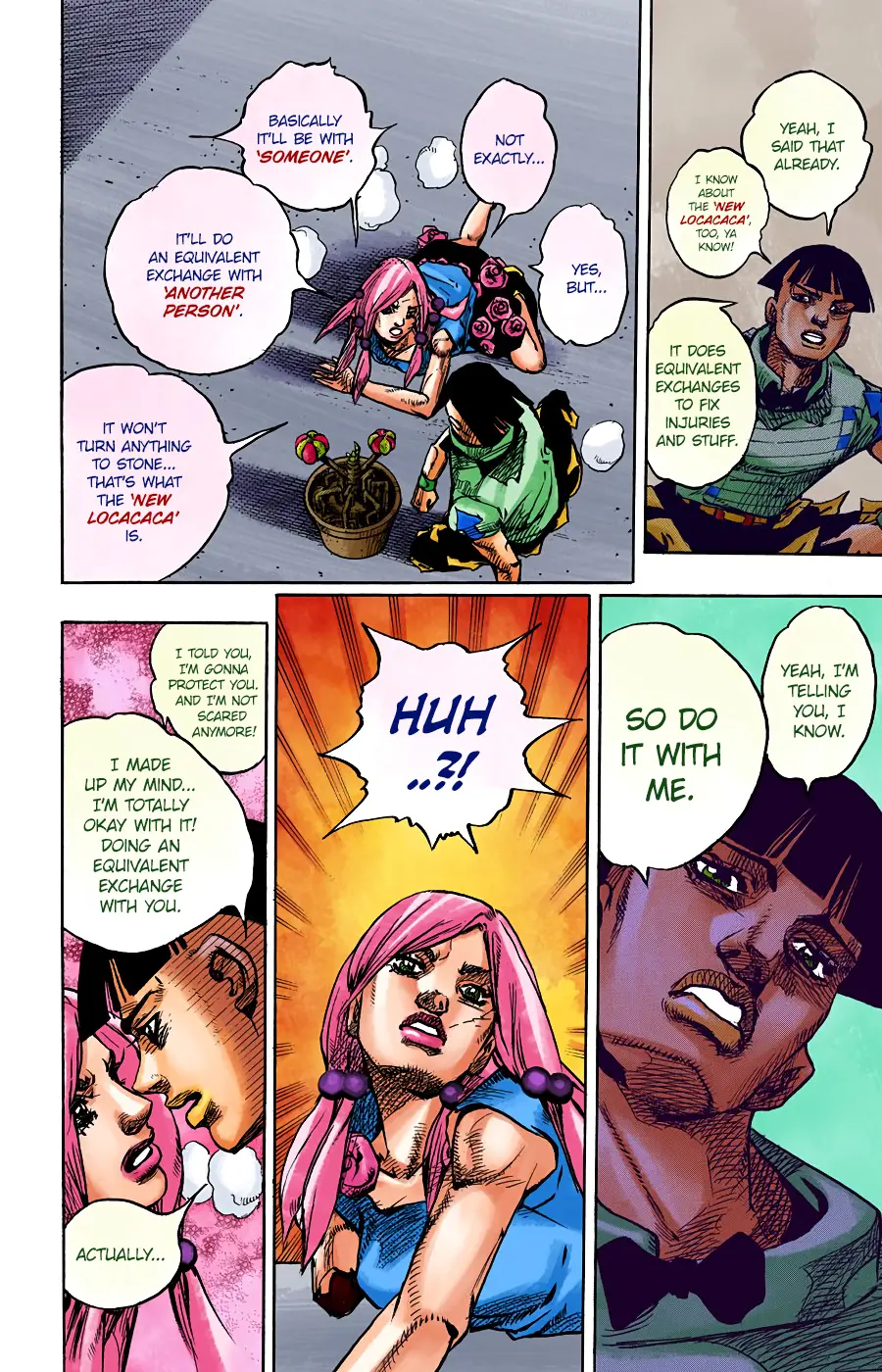 JoJo's Bizarre Adventure, Part 8: JoJolion Colored Manga, chapter 101, page 18
