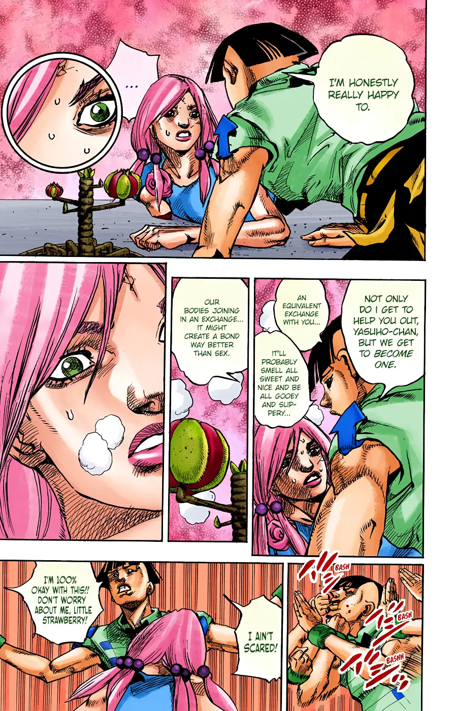 JoJo's Bizarre Adventure, Part 8: JoJolion Colored Manga, chapter 101, page 19