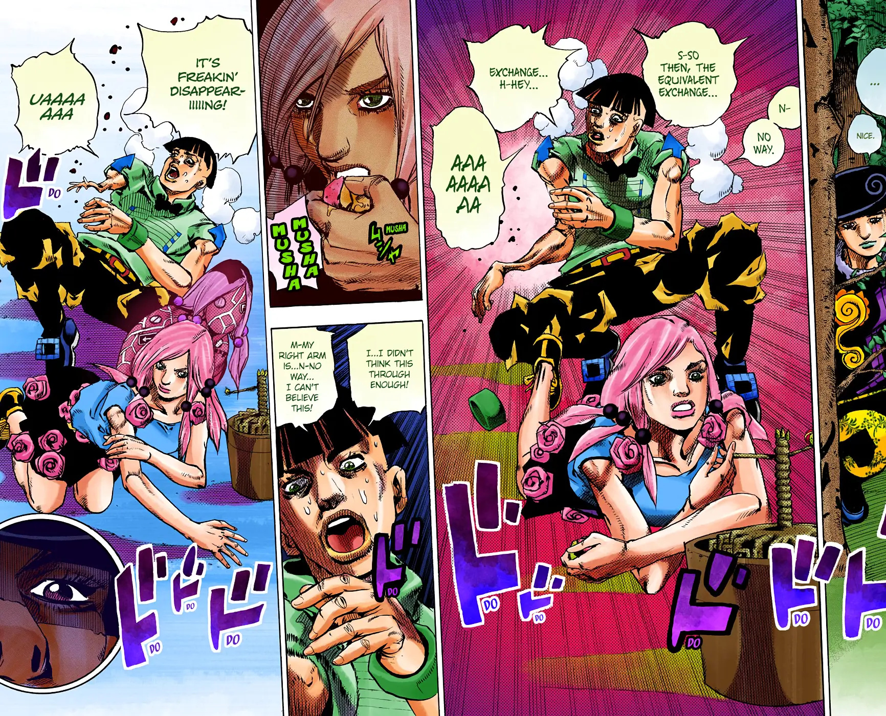 JoJo's Bizarre Adventure, Part 8: JoJolion Colored Manga, chapter 101, page 27