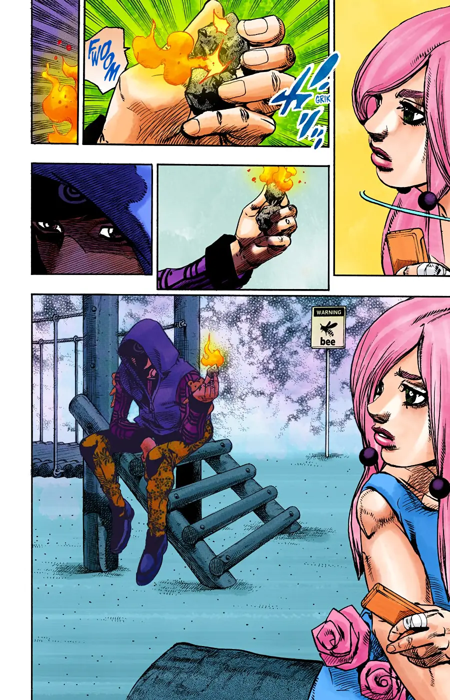 JoJo's Bizarre Adventure, Part 8: JoJolion Colored Manga, chapter 102, page 6