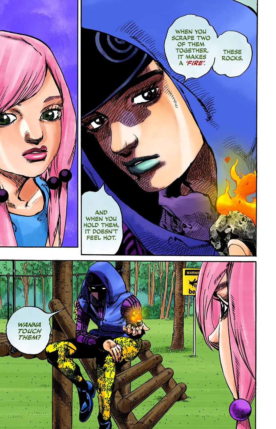 JoJo's Bizarre Adventure, Part 8: JoJolion Colored Manga, chapter 102, page 7