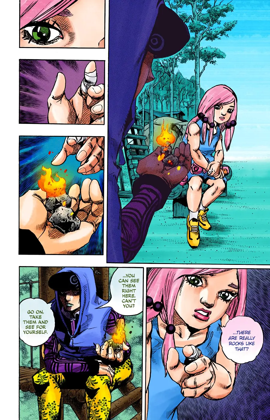 JoJo's Bizarre Adventure, Part 8: JoJolion Colored Manga, chapter 102, page 8