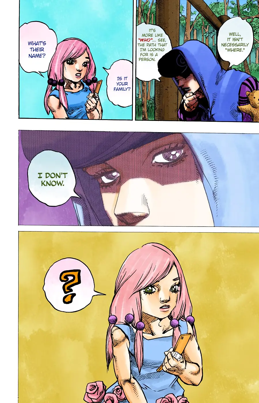 JoJo's Bizarre Adventure, Part 8: JoJolion Colored Manga, chapter 102, page 10