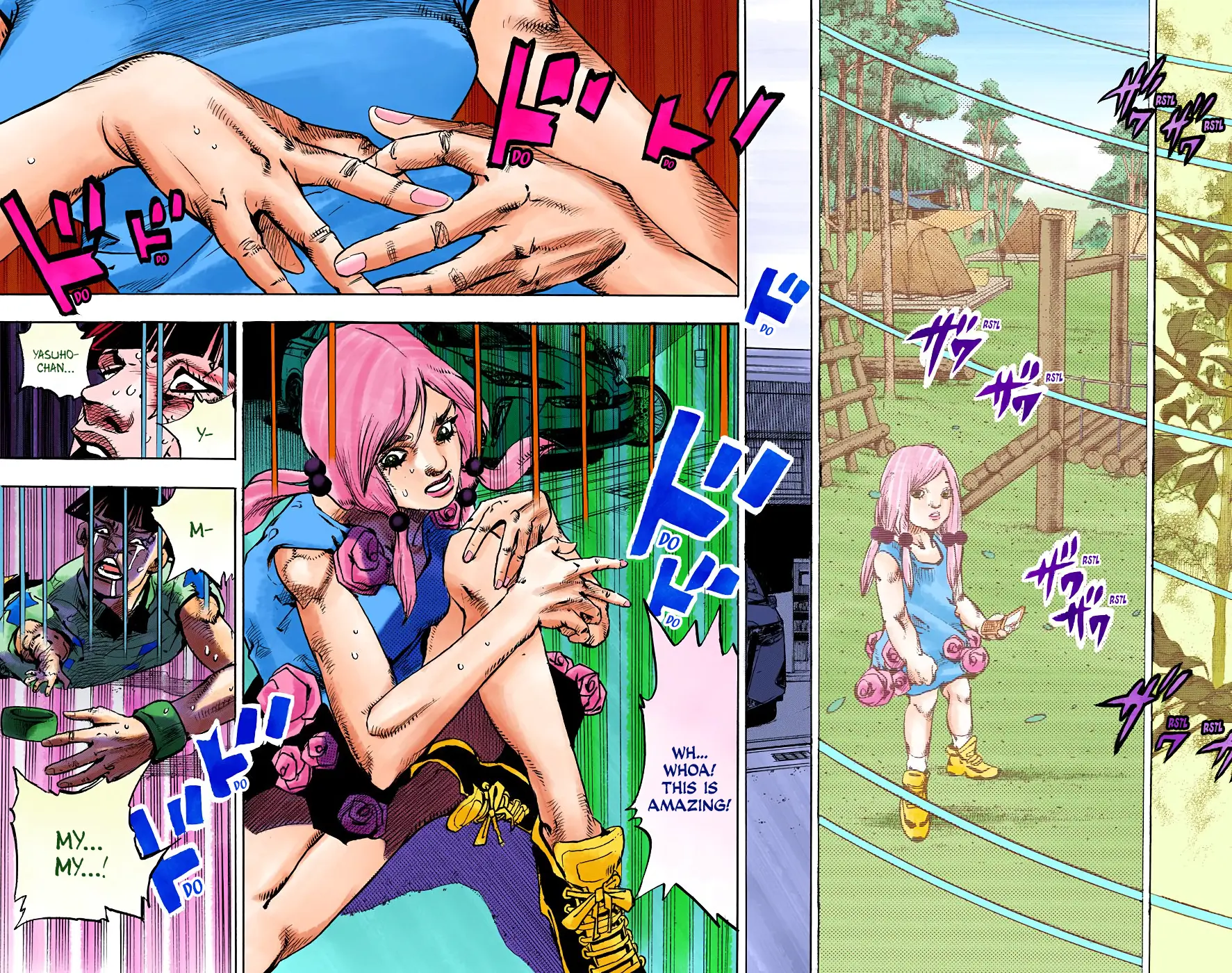 JoJo's Bizarre Adventure, Part 8: JoJolion Colored Manga, chapter 102, page 14