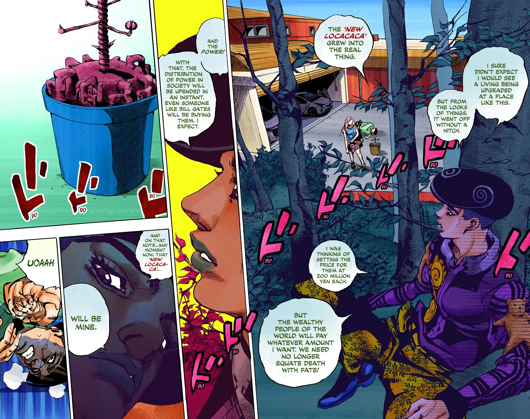 JoJo's Bizarre Adventure, Part 8: JoJolion Colored Manga, chapter 102, page 17