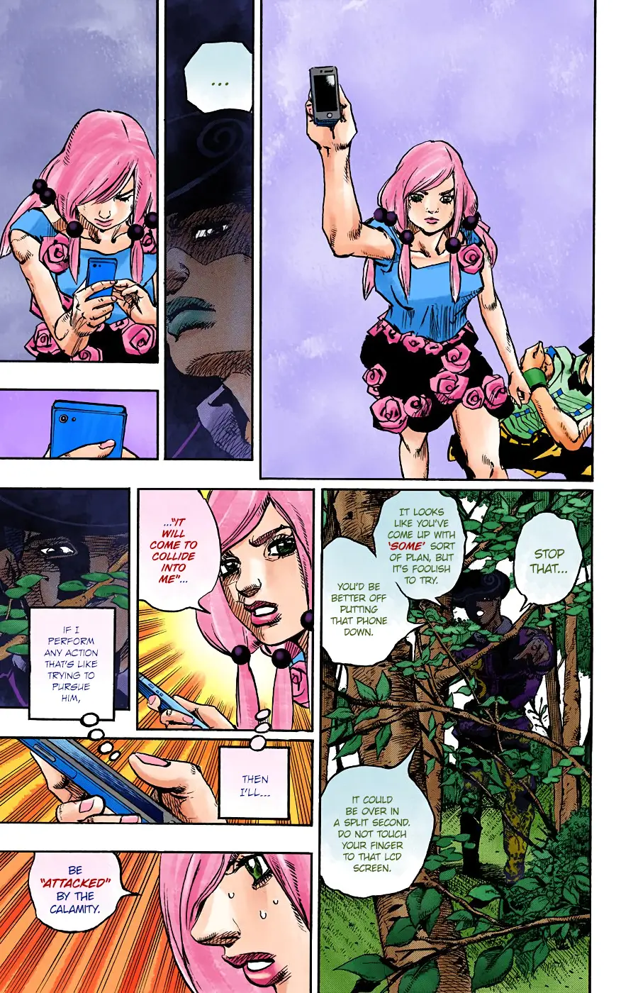 JoJo's Bizarre Adventure, Part 8: JoJolion Colored Manga, chapter 102, page 26