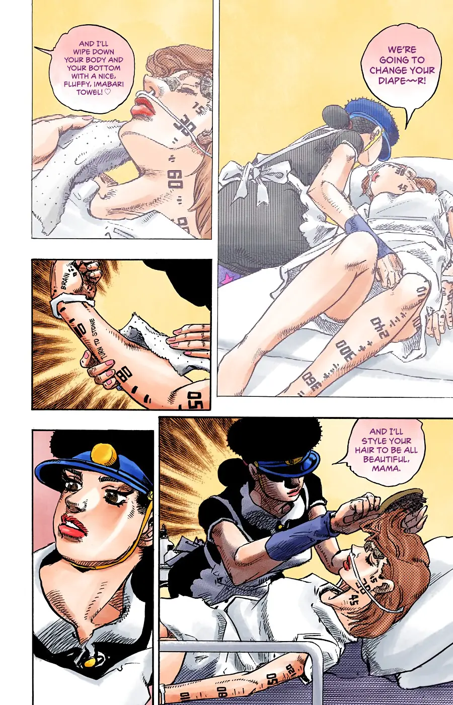 JoJo's Bizarre Adventure, Part 8: JoJolion Colored Manga, chapter 102, page 35