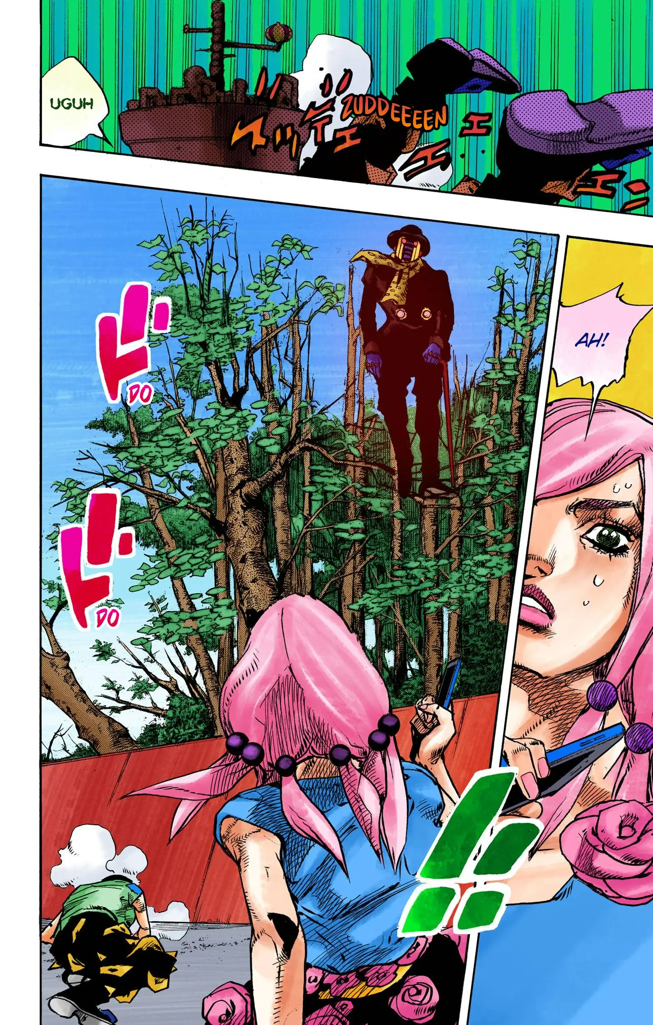 JoJo's Bizarre Adventure, Part 8: JoJolion Colored Manga, chapter 103, page 12