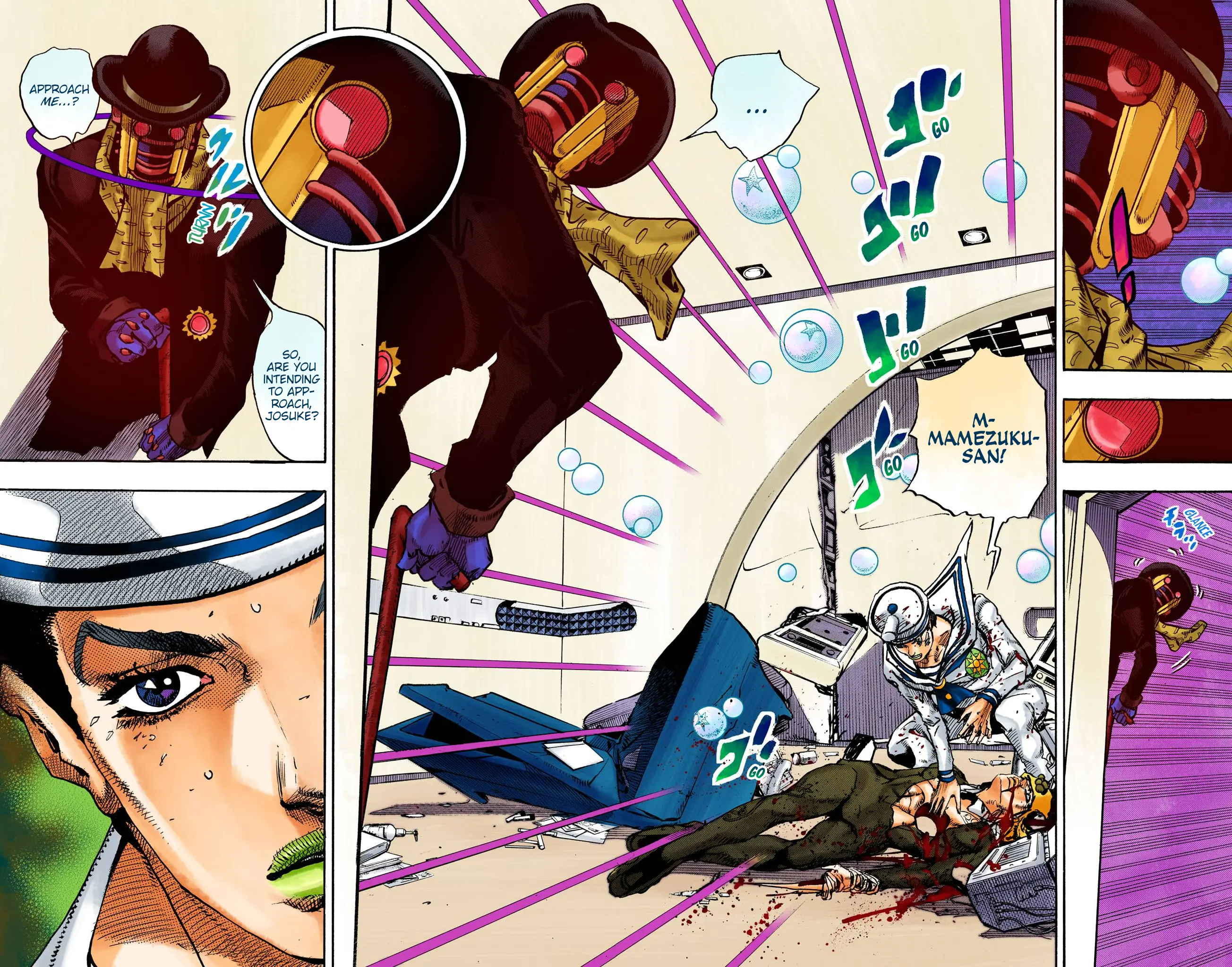 JoJo's Bizarre Adventure, Part 8: JoJolion Colored Manga, chapter 103, page 18