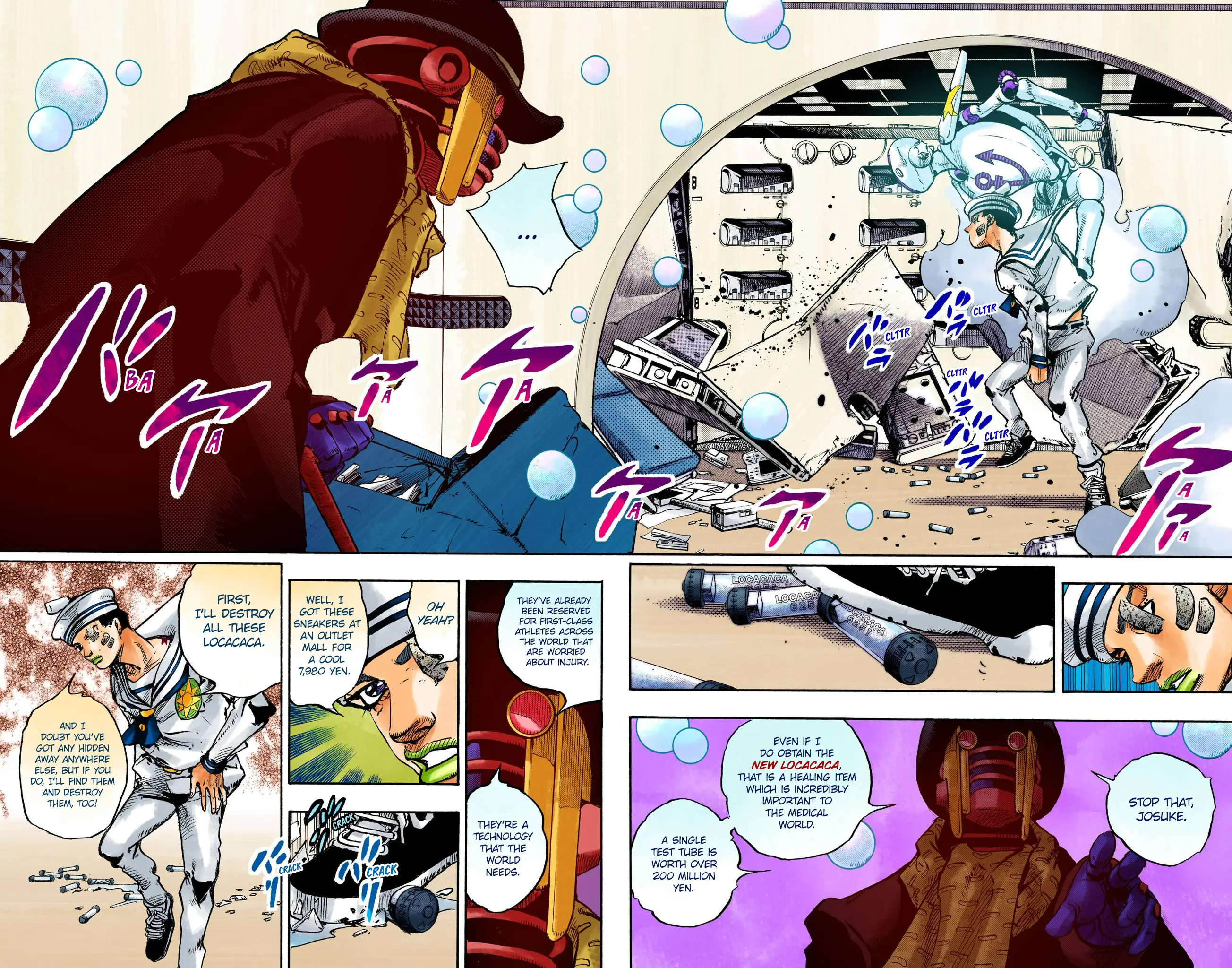 JoJo's Bizarre Adventure, Part 8: JoJolion Colored Manga, chapter 103, page 22