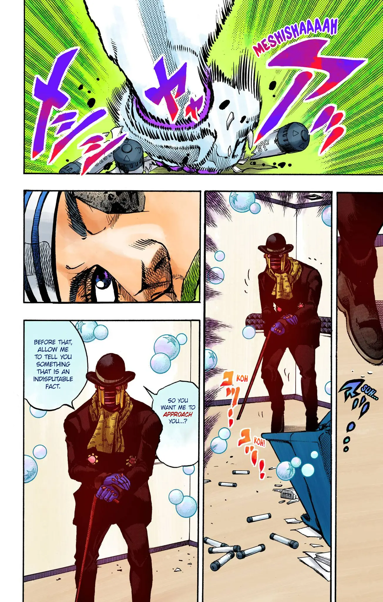 JoJo's Bizarre Adventure, Part 8: JoJolion Colored Manga, chapter 103, page 23