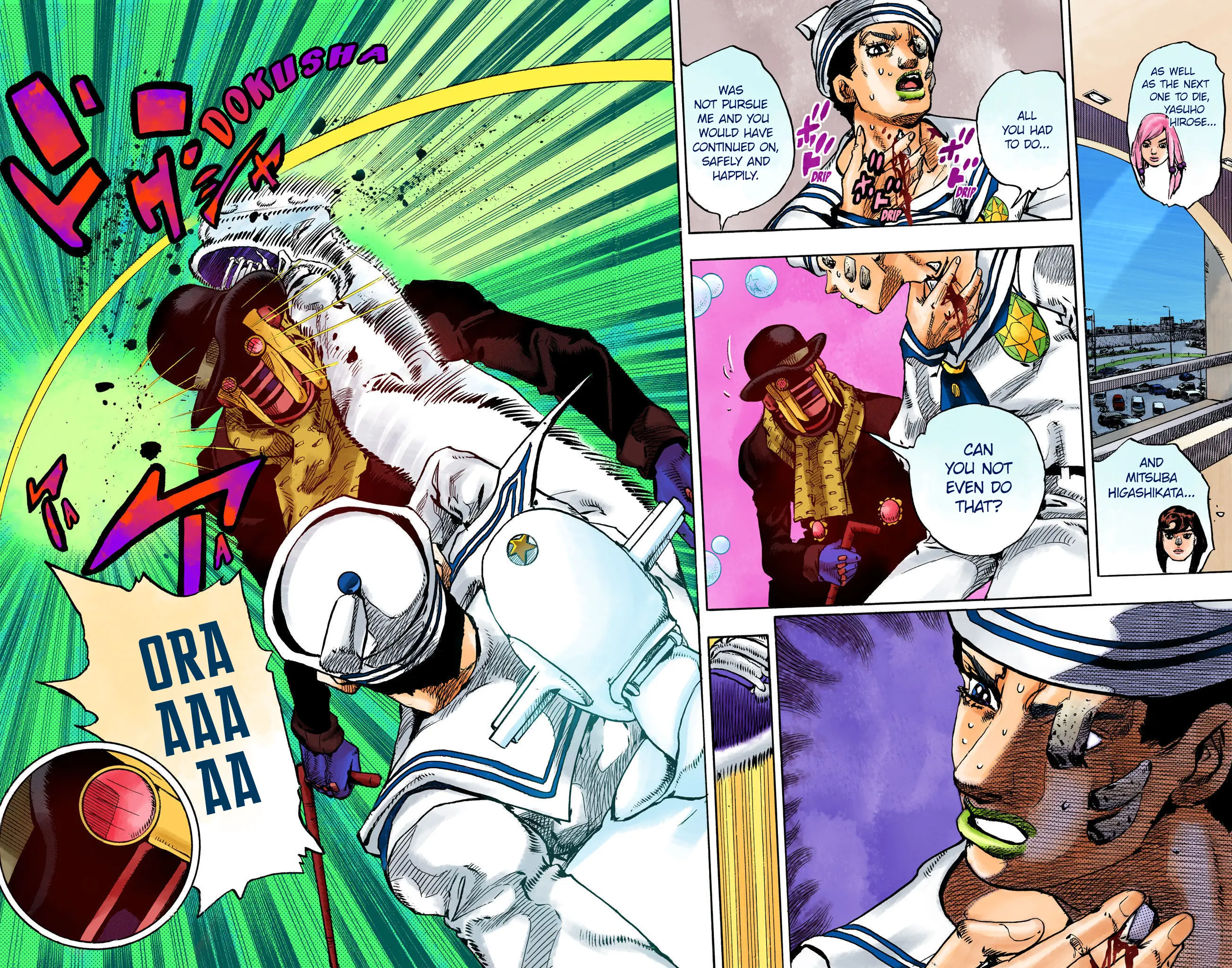 JoJo's Bizarre Adventure, Part 8: JoJolion Colored Manga, chapter 103, page 28
