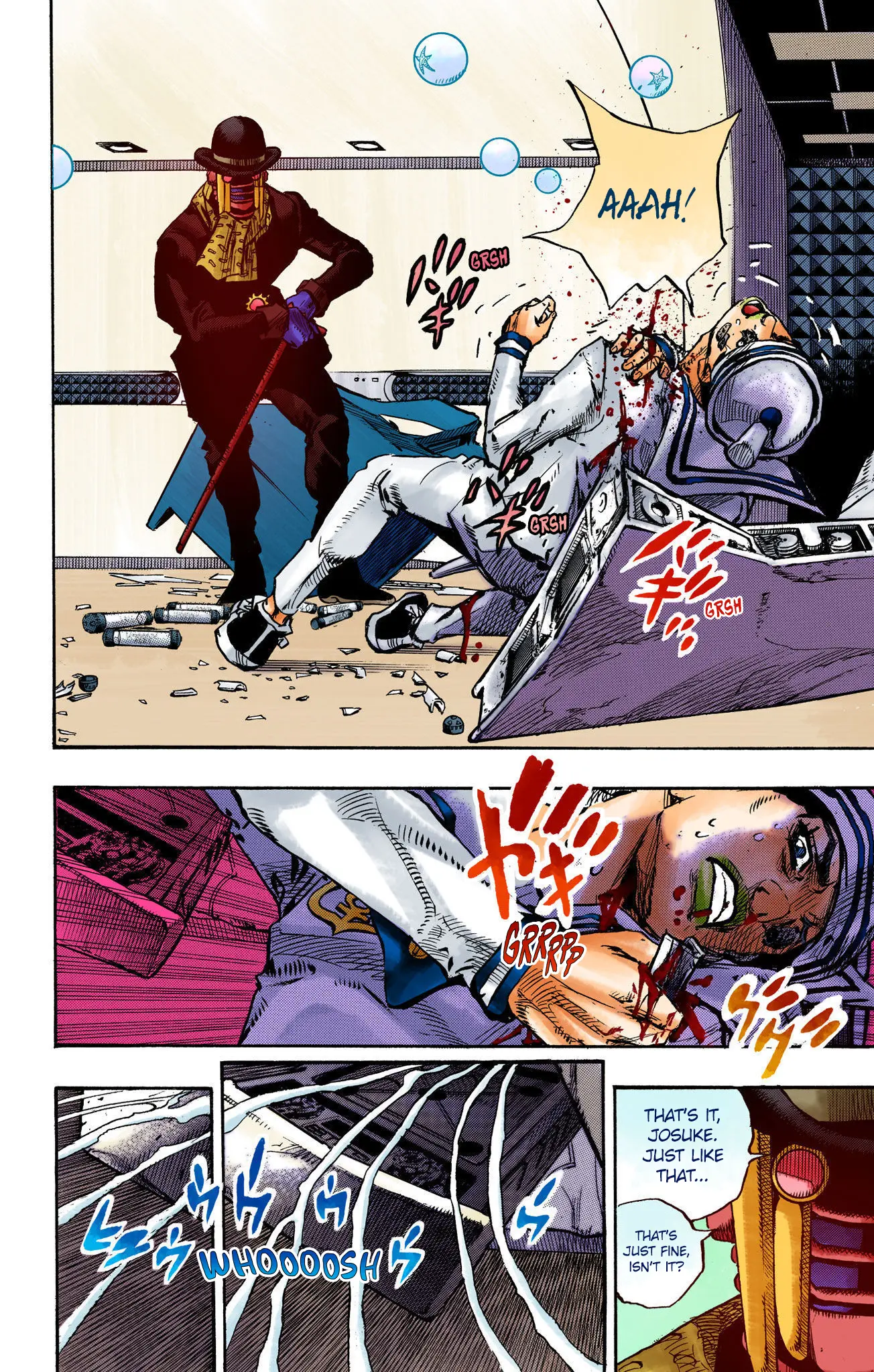 JoJo's Bizarre Adventure, Part 8: JoJolion Colored Manga, chapter 103, page 33