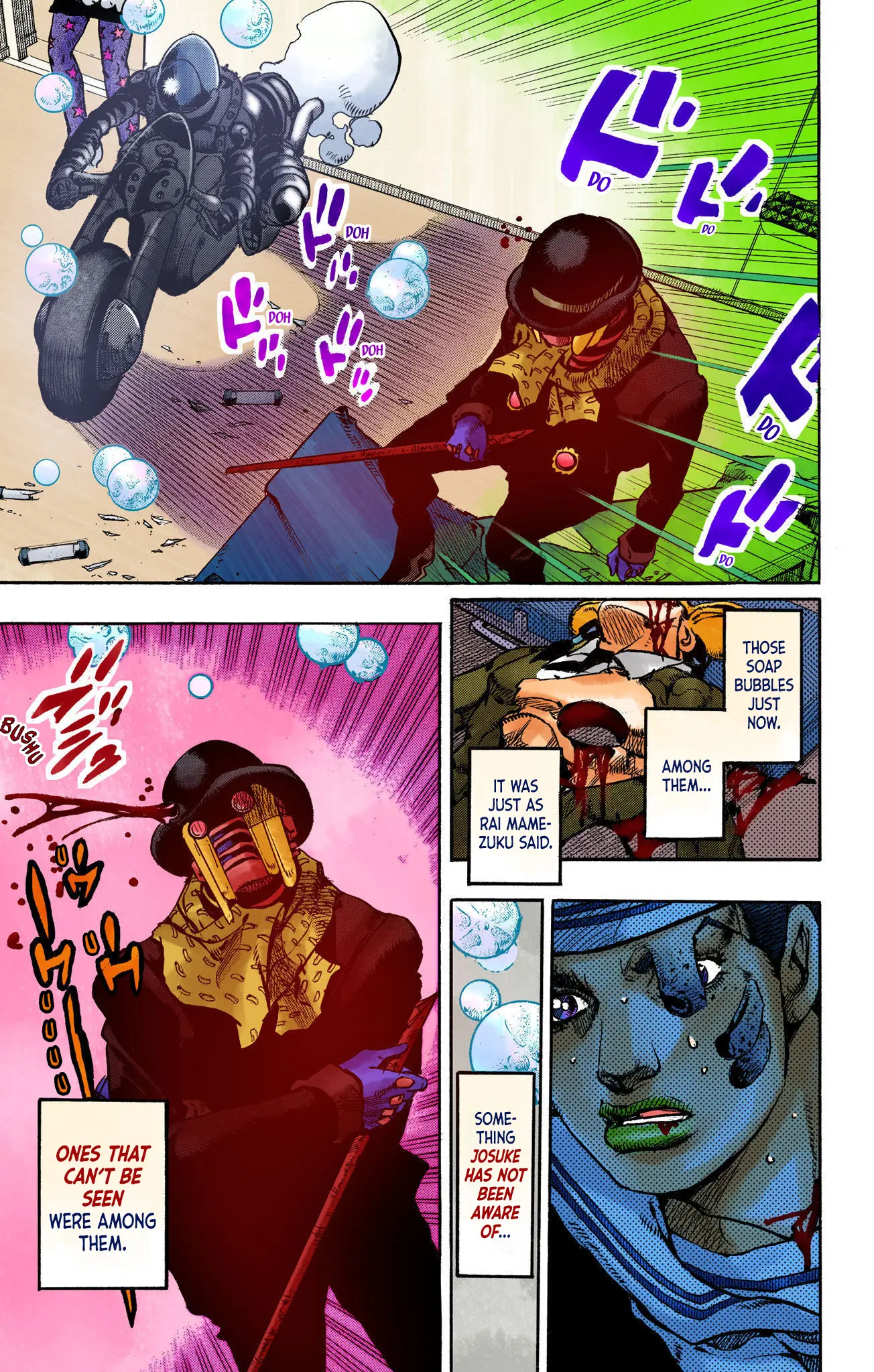 JoJo's Bizarre Adventure, Part 8: JoJolion Colored Manga, chapter 103, page 39