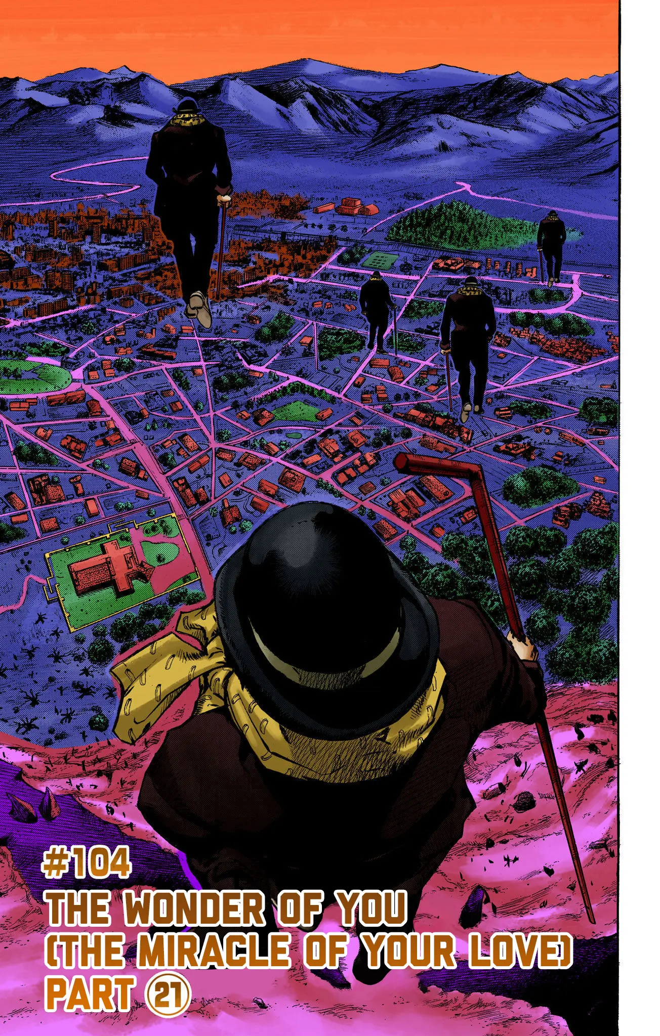 JoJo's Bizarre Adventure, Part 8: JoJolion Colored Manga, chapter 104, page 1