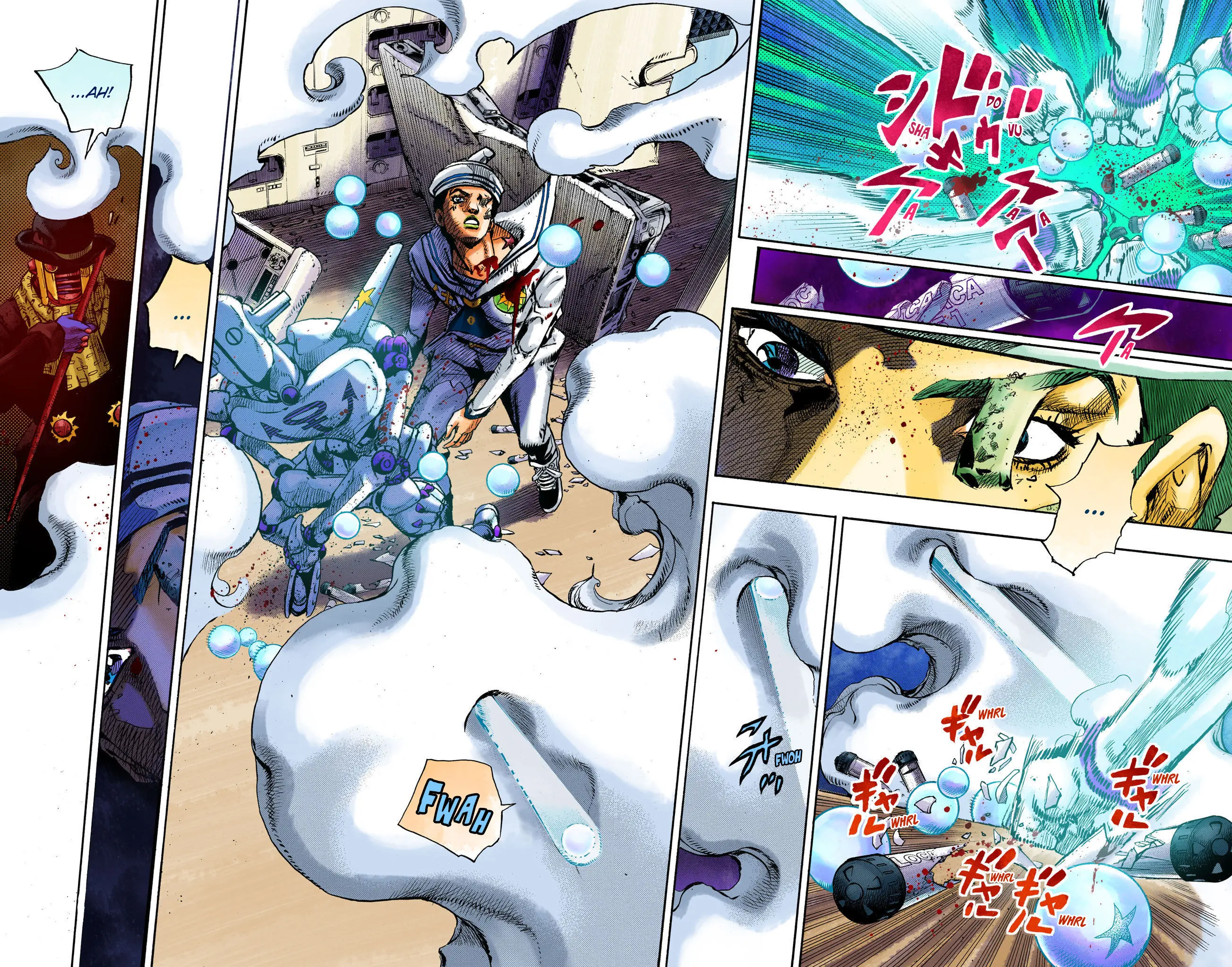 JoJo's Bizarre Adventure, Part 8: JoJolion Colored Manga, chapter 104, page 4