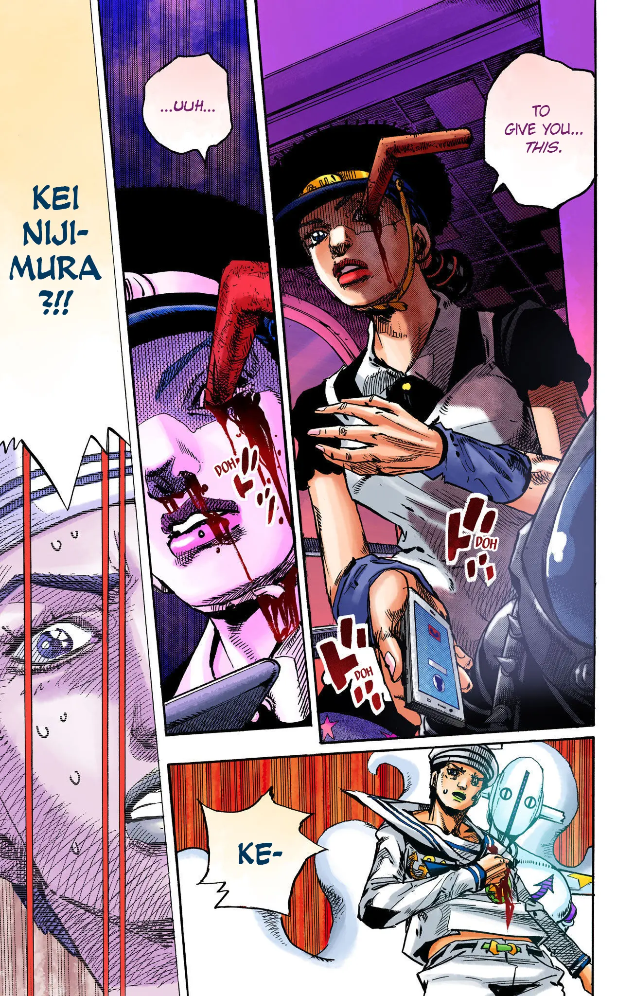JoJo's Bizarre Adventure, Part 8: JoJolion Colored Manga, chapter 104, page 8
