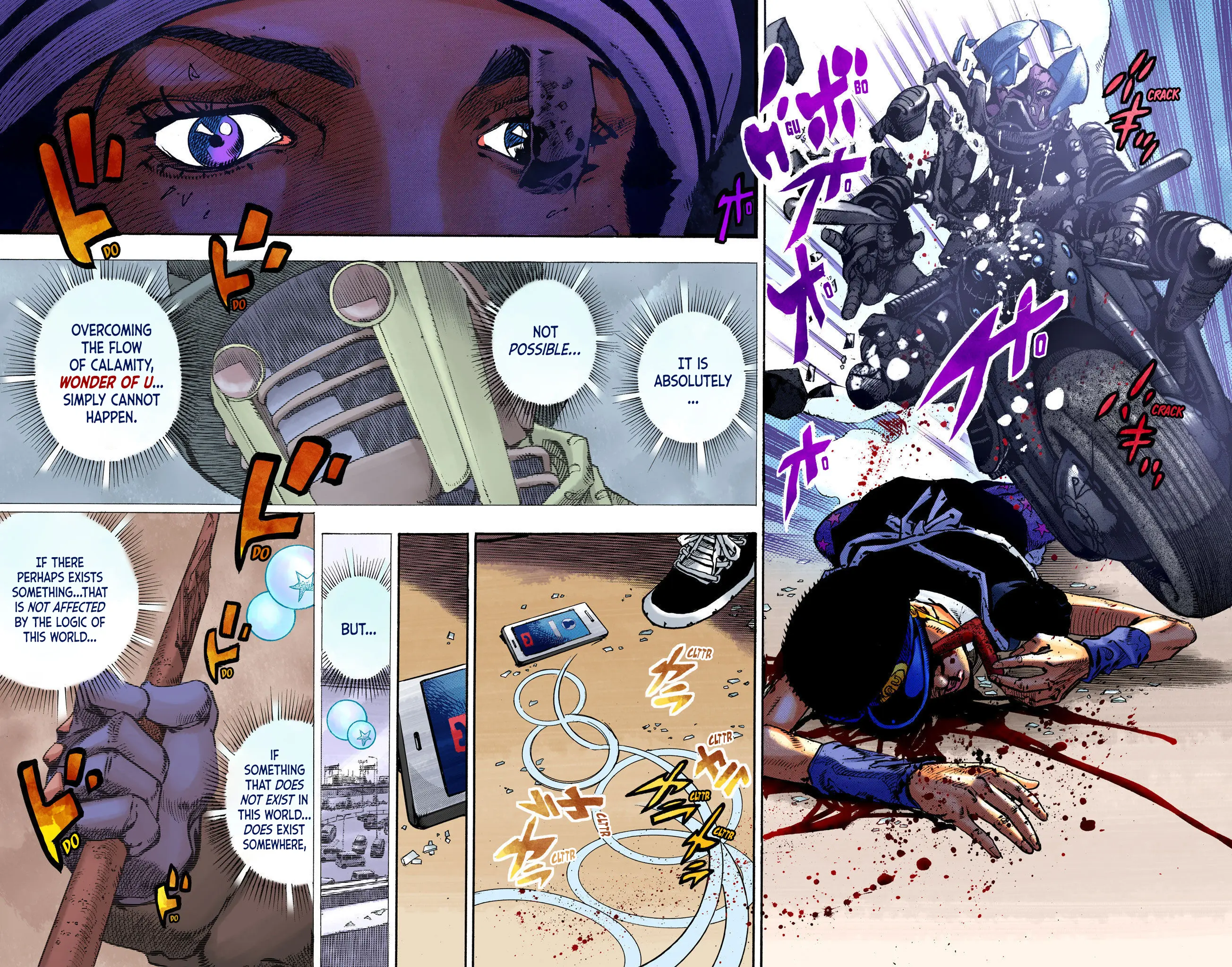 JoJo's Bizarre Adventure, Part 8: JoJolion Colored Manga, chapter 104, page 10