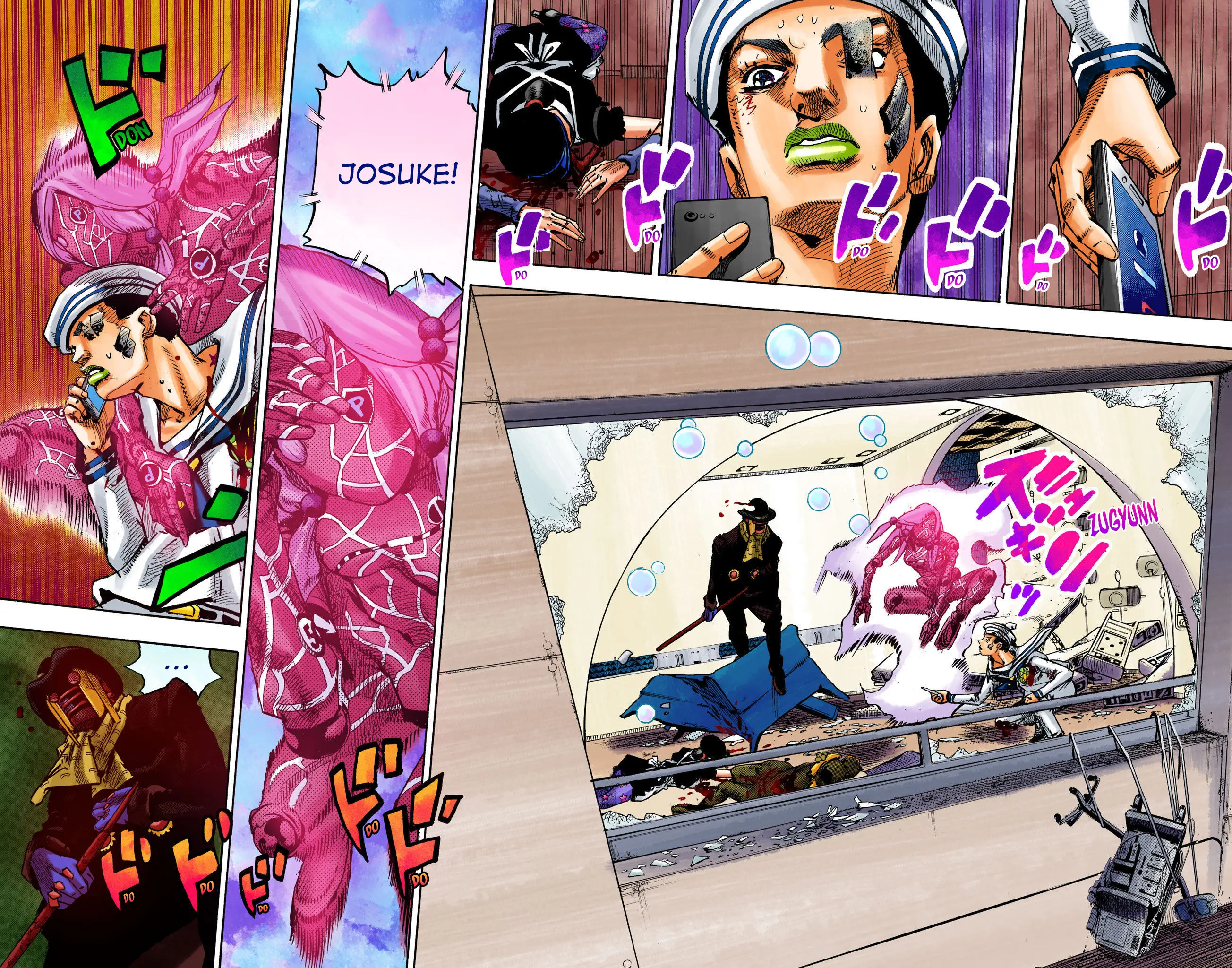 JoJo's Bizarre Adventure, Part 8: JoJolion Colored Manga, chapter 104, page 13